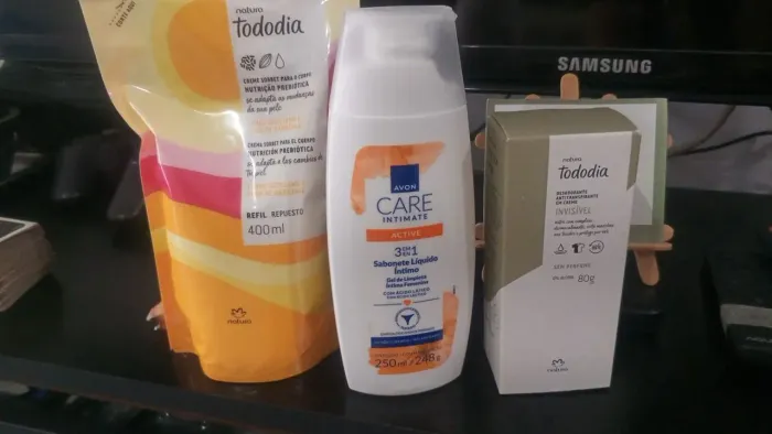 Kit Natura / Avon limpa estoque