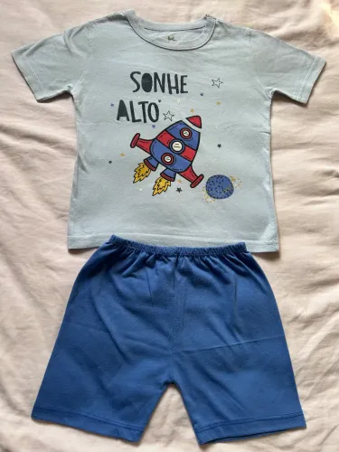 Pijama infantil Brandili - tamanho 4 anos 
