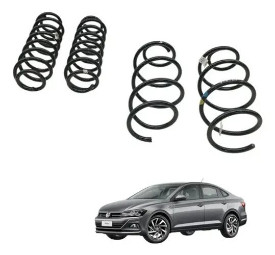 Kit Molas Dianteiras Traseiras Volkswagen Virtus 1.6 2019