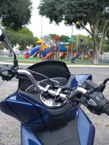 Honda PCX Azul 2021-Muito conservada