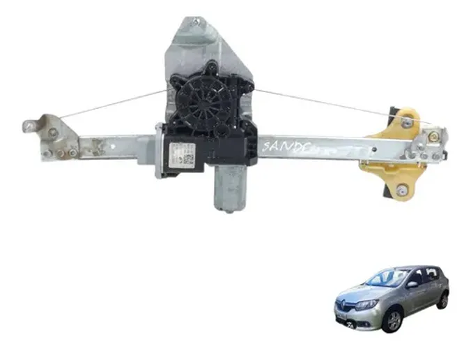 Máquina Vidro Elétrico Traseiro Esquerdorenault Sandero 2016