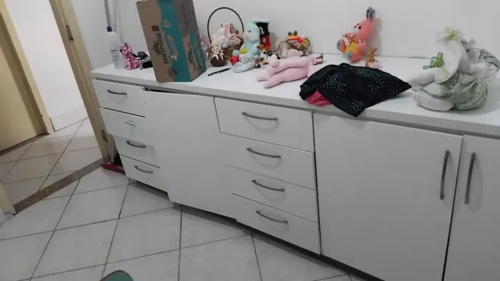 Armário branco grande