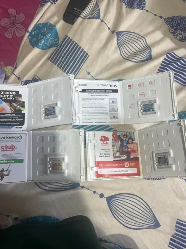 Vendo jogos novinho do Nintendo 3 ds na caixa 