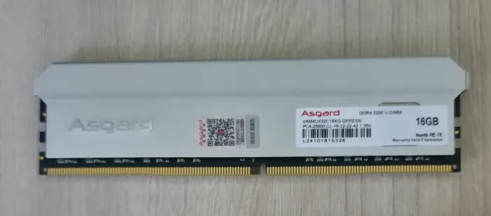Memória Asgard-DDR4 RAM 16GB 3200Mhz