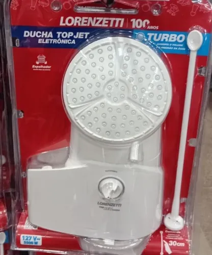 Vendo esse chuveiro turbo novo por 300 reais da marca Lorenzet