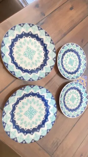 Conjunto de Pratos da Oxford para Uso ou Decoração (10 unidades)