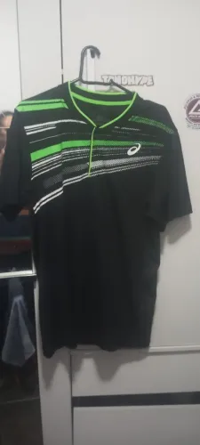 Camisa Polo Asics Court Graphic Masculina