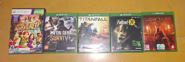 Pacotão de Jogos (Xbox) - imperdível