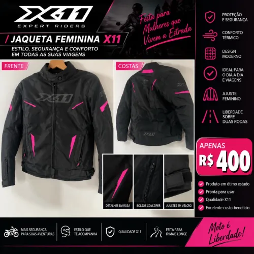 Jaqueta moto