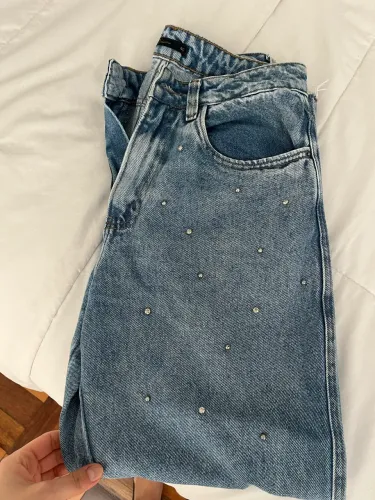 Calça jeans Mom 40