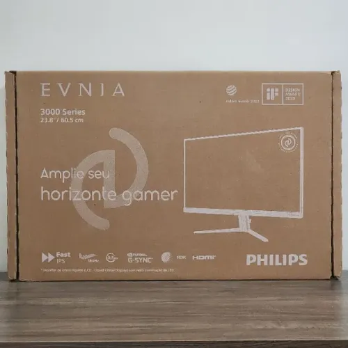 Monitor Gamer Philips Evnia 24" Full HD IPS 180Hz 0.5 ms - Novo, Lacrado, NF e Garantia