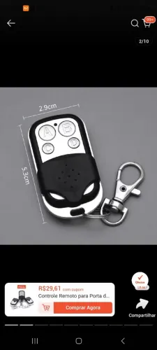 02 controle de portão automático