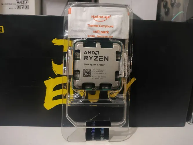 Ryzen 5 7500F Processador AM5 novo lacrado