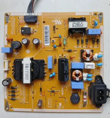 Placa Fonte LG LGP43T-19F1 - Original - Testada (Som e Backlight OK)