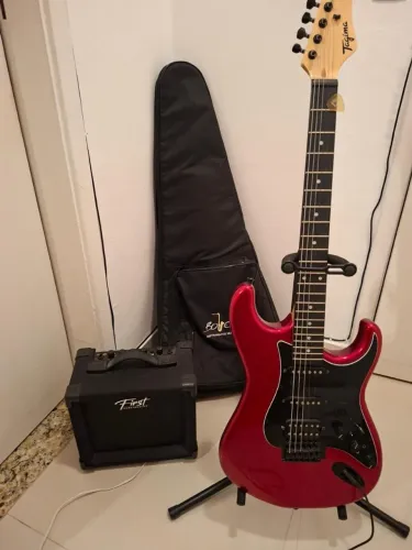 Kit Guitarra Tagima Sixmart + Amplificador + Capa + Suporte