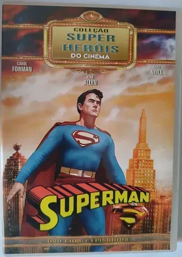 Dvd Duplo Coleção Super Heróis Do Cinema Superman (1948)