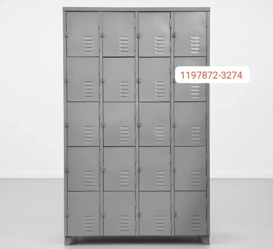 Roupeiro de aço 20 porta pequenas