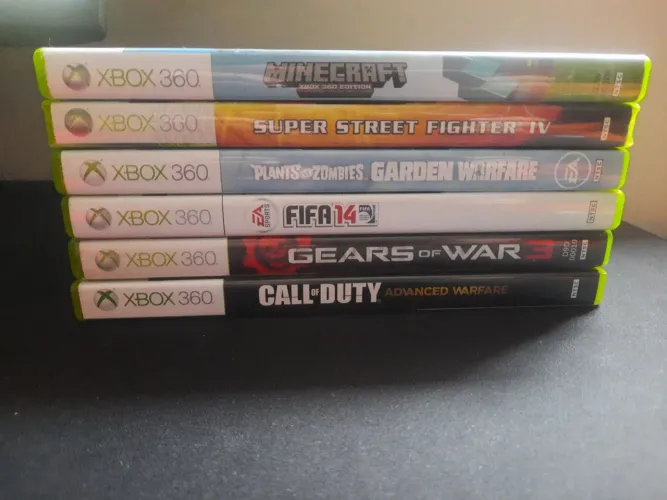 Lote jogos xbox 360 originais 