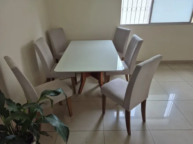 Mesa 6 lugares completa