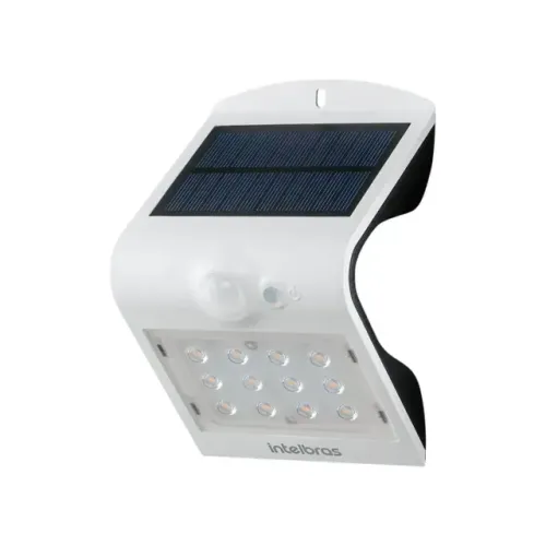 Arandela Solar Intelbras ASI 220 Luz Amarela Frete Grátis
