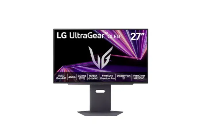 Monitor Gamer LG UltraGear 27GX790A, 480Hz, Tela OLED 27", QHD
