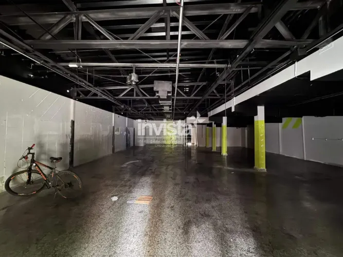 Ponto Comercial | Loja para Alugar com 300m² em avenida movimentada no Gonzaga em Santos
