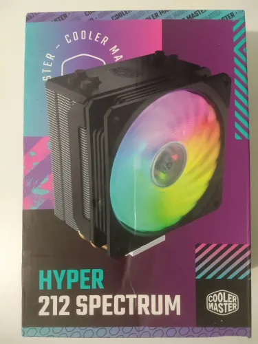 Cooler, Cooler Master Hyper 212 Spectrum (Na embalagem)