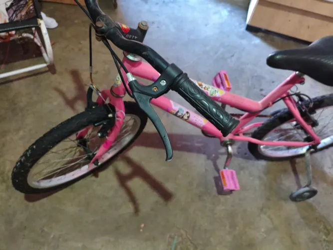 Bicicleta Infantil Aro 20 Rosa Jolie - Nova!