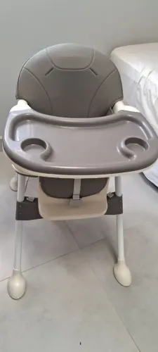 Cadeira de alimentação Maxi Baby Honey Cinza
