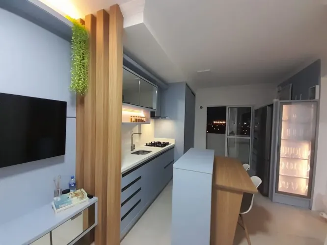 Apartamento com 2 dormitórios para alugar, 49 m² por R$ 3.873/mês - Cordeiros - Itajaí/SC