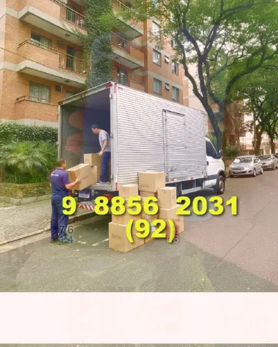 Mudança sem complicação! Frete Bau perfeito para você contate 92?9?8856?2031.