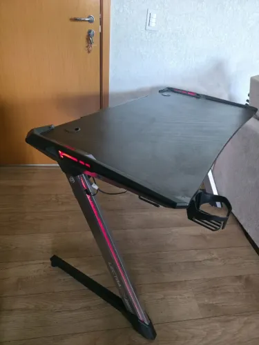 Mesa Gamer Alpha Gamer Lectra Black - AGLECTRA