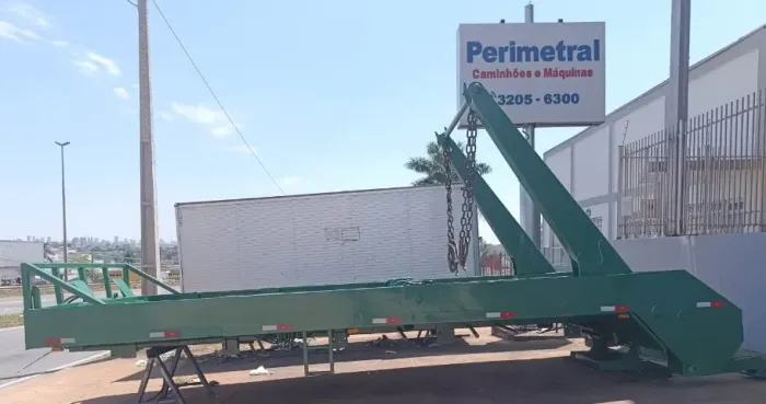 Poliguindaste Duplo Grimaldi com carrinho