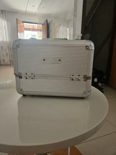 Maleta de maquiagem profissional