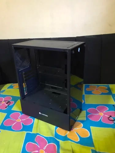 Gabinete gamer troco em kit de fans ou fonte