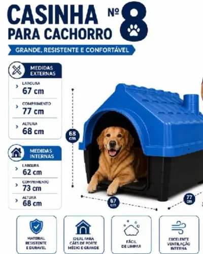 Casinha grande pra pet n 8