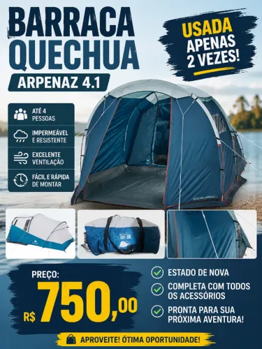 Barraca de acampamento