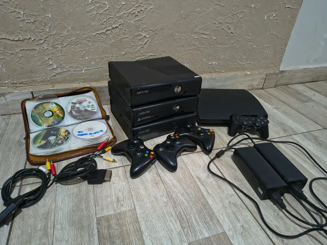 Lote Xbox 360 + PS3