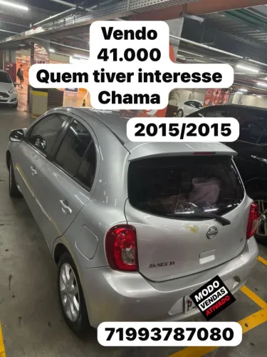 Nissan March SV 1.0 12V Flex 5P 2015