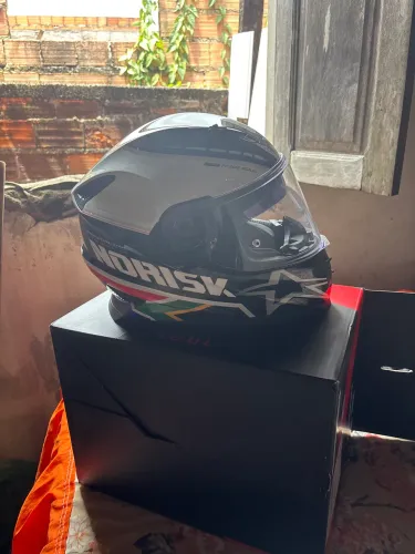 Capacete norisk africa do sul impecável, tamanho 58 