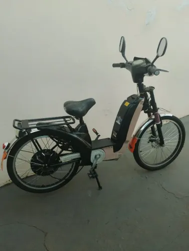 Bicicleta Elétrica Sousa Eco 350W 48V - Bem Conservada (Leia a Descrição)