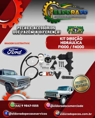 Kit Direção Hidráulica F1000 / F4000