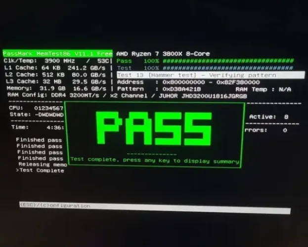 Memória Ram DDR4