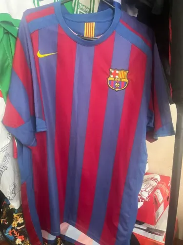 Camisa Barcelona 2004 - Ronaldinho Gaucho