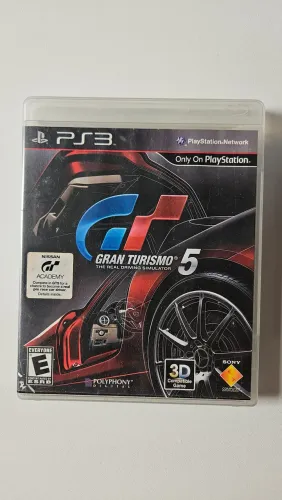 Gran turismo 5 ps3 original fisico seminovo Playstation 3