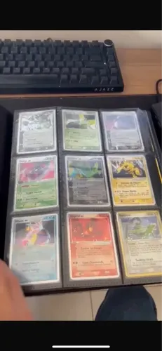 Coleção de Cartas Pokémon Vintage