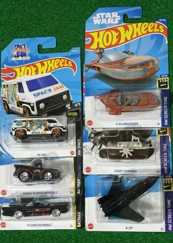 Hotwheels (kit com 6 unidades)