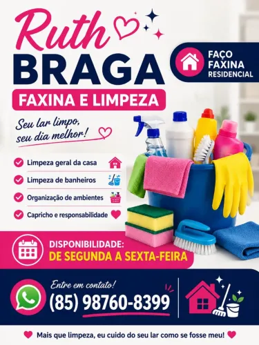 Serviço faxina 