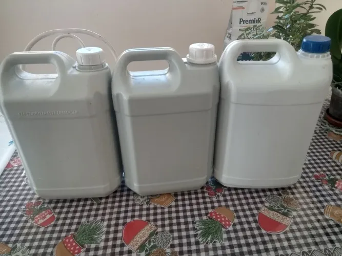 Galões 5 L Brancos para Reuso
