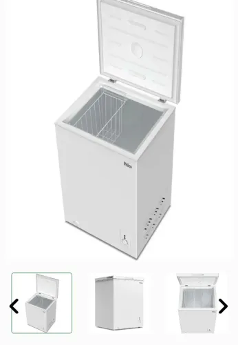 Freezer Horizontal Philco Dupla Função 1 Tampa 100 lt Branco - 220V